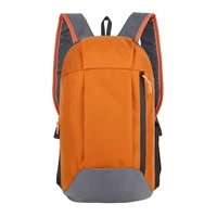 unisex outdoor cycling backpack large capacity stitching color zipper opening clos wide shoulder strap tear resistant backpack