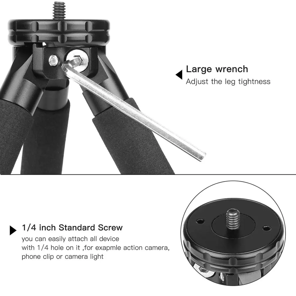 Druble маленькая камера селфи палка штатив дистанционное управление 360 Вращение