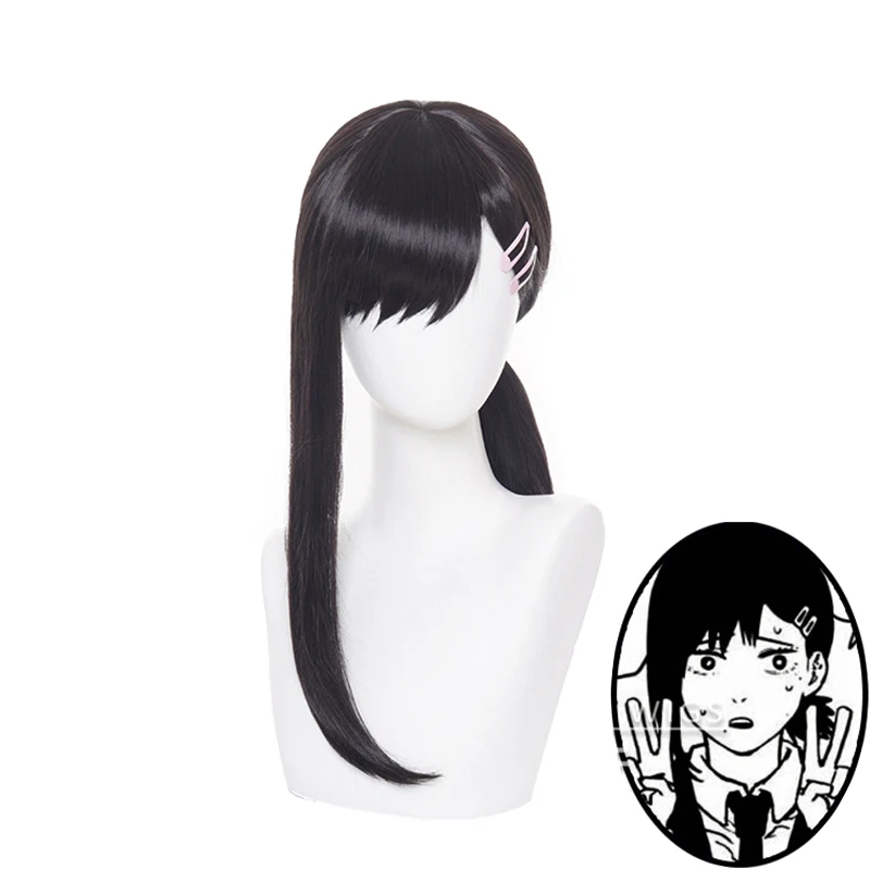 

New Higashiyama Kobeni Wig Anime Chainsaw Man Character Cosplay Set Prop