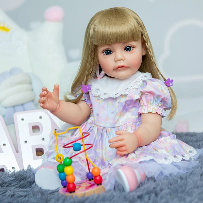 

Виниловый реборн для новорожденных, водонепроницаемый, 55 см/21 дюйм