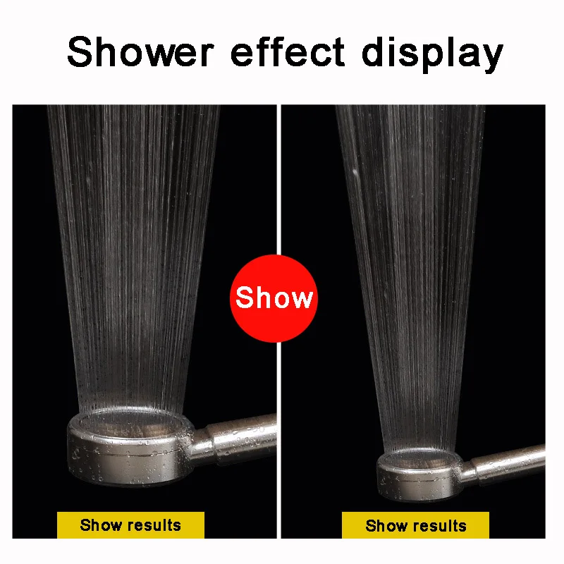 Алюминиевая насадка для душа съемный Круглый фильтр высокого давления со