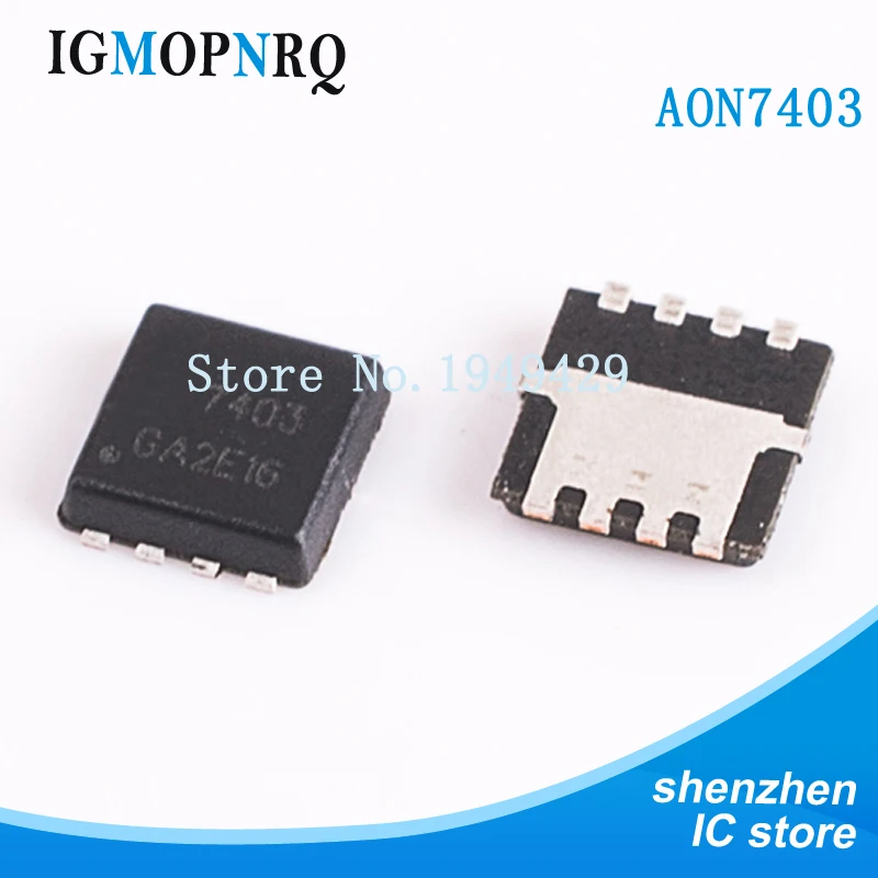10 шт./лот AON7403 AO7403 7403 QFN MOSFET (транзистор с полевым эффектом из оксида металла)