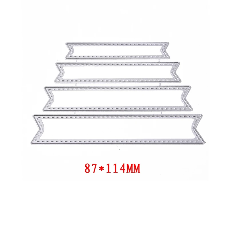 

Frame Cutting Dies Stencil DIY Scrapbooking Embossing Album Paper Card Crafts 57BB