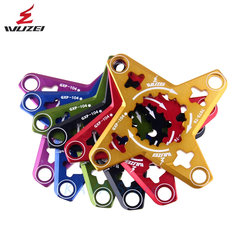 WUZEI MTB mountain bike crank adapter GXP to BCD104mm spider Adapter For SRAM XX1 X0 X9 Crank Convert Protector 1 x System Speed | Спорт и