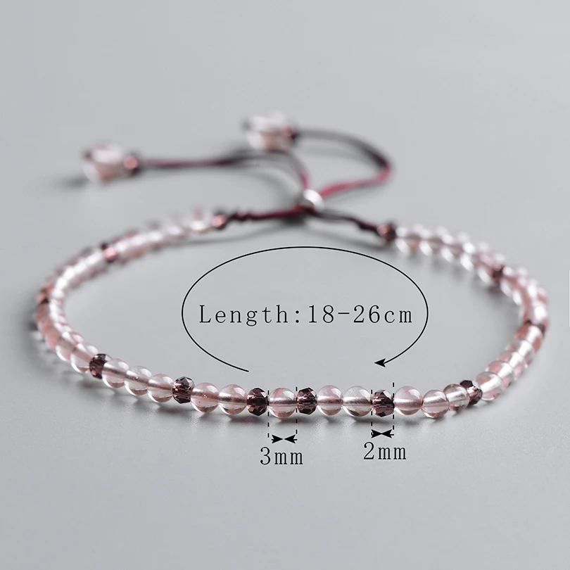 Классический Браслет из натурального камня для женщин сделай сам ювелирное