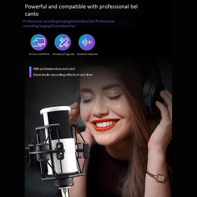 

Condenser Microphones, Computer Broadcast Sound Card Equipment, Wired Microphones, Condenser Microphones for Studio