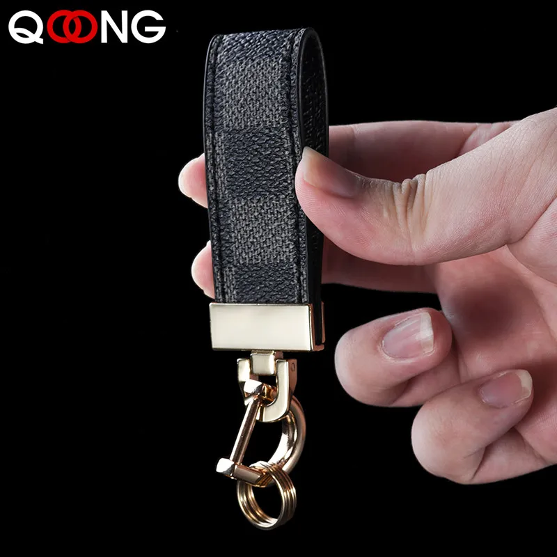 

QOONG Заказная надпись роскошный мужской женский брелок авто аксессуары брелок автомобиля брелок пряжка подковы брелок для ключей брелок S70