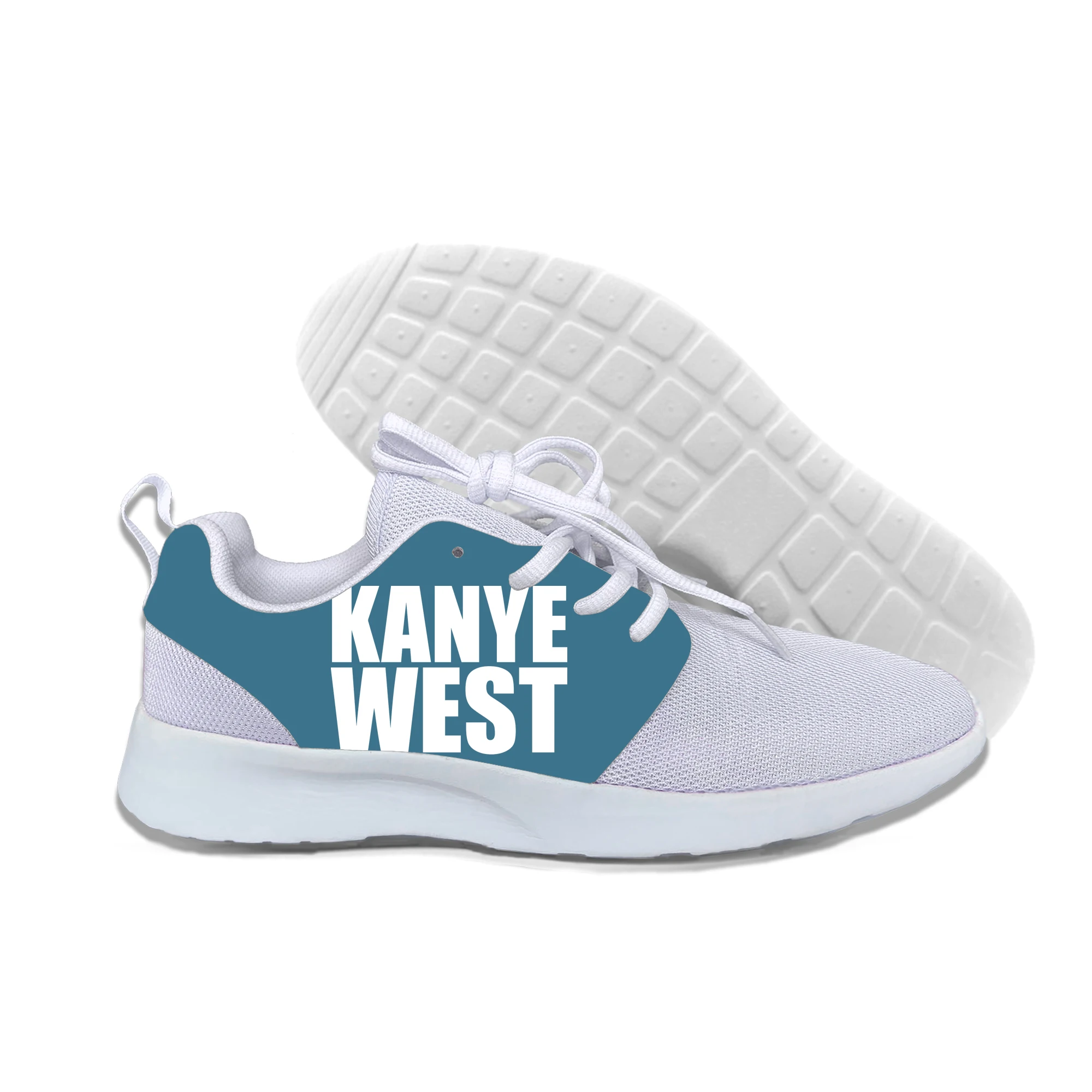 Кроссовки Kanye West для мужчин и женщин повседневная обувь на плоской подошве