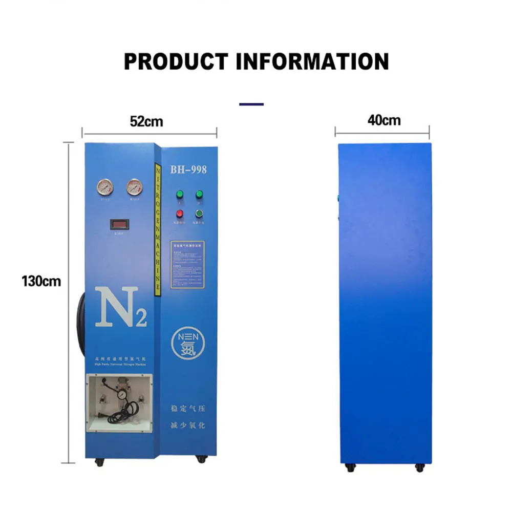 Полностью автоматический азотный генератор 220 В 25 Вт автомобильный насос для