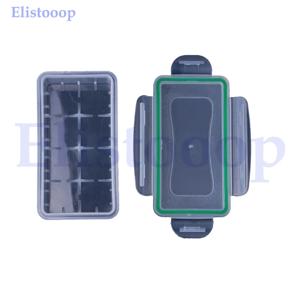 Пластиковый Чехол для аккумуляторов прозрачный контейнер хранения батарей 18650