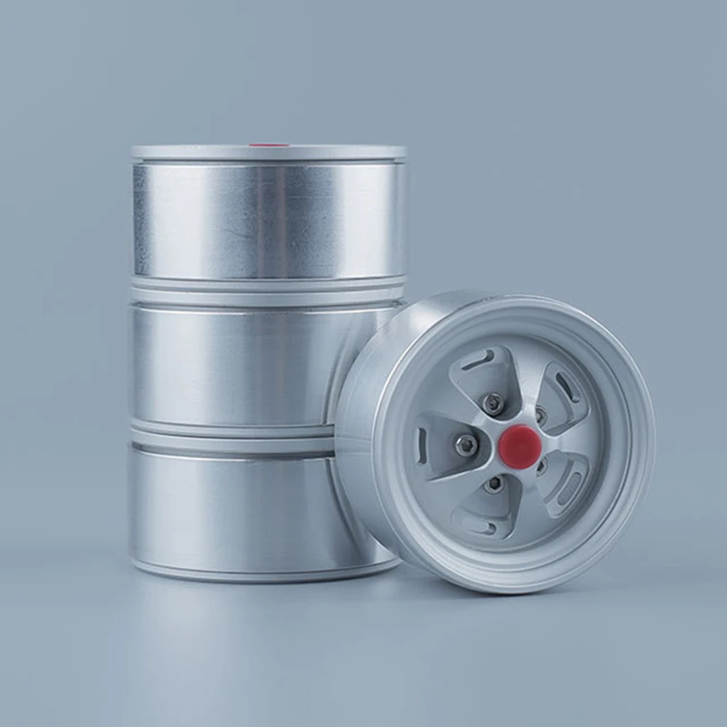 4 шт./упаковка колеса 1 9 обода 5 спиц для 1/10 RC Гусеничный осевой SCX10 90046 D90 колесо