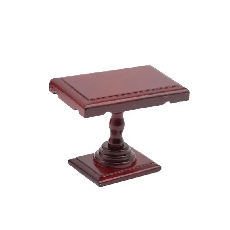 1:12 Кукольный домик миниатюрный деревянный столик модель мини-стола аксессуары