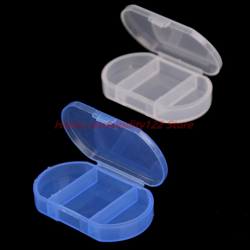 

New Hot 1pc Portable Mini Pill Cases Plastic Storage Pill Box Travel Organizer Foldable Box Tablet Sorter Containers
