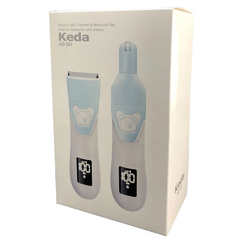 

Children's Hair Clipper Ultra-quiet Rechargeable Electric Kids Clipper Baby Trimmer For Hair Cutting Hair Clipper For Children