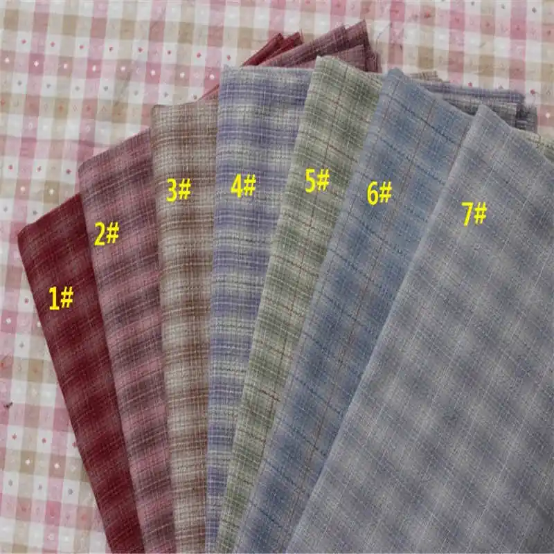 50*140 см японская пряжа окрашенная хлопчатобумажная ткань ручной работы сделай