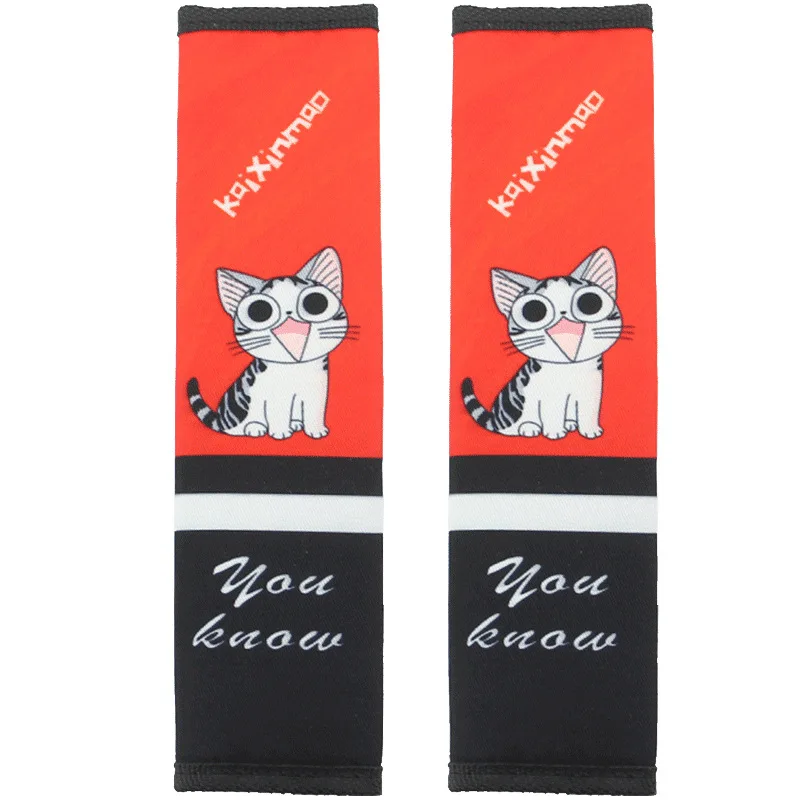 Наплечная защита для автомобильного ремня безопасности милый мультяшный