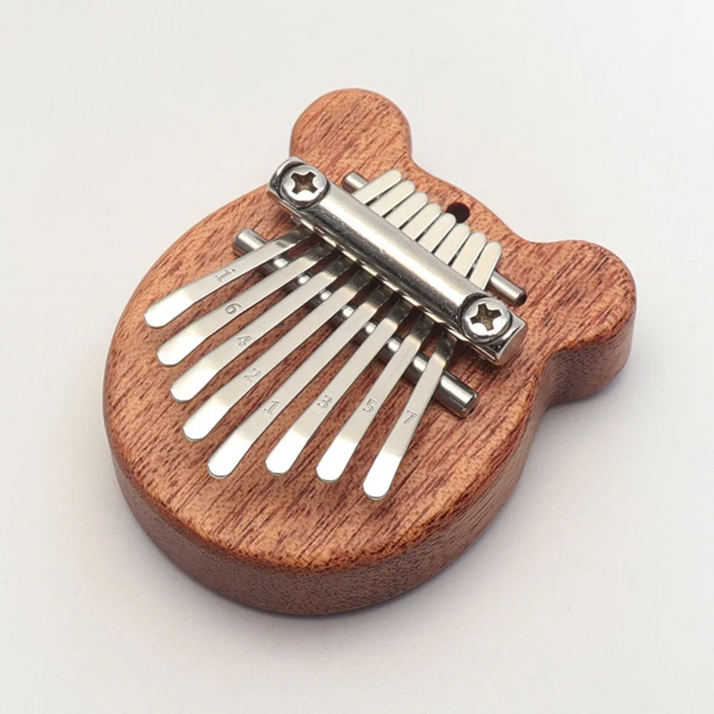 

Mini 8 Keys Kalimba Thumb Piano Nice Sound Finger Keyboard Musical Hand Toy Gift For Beginner To Practise For Performance