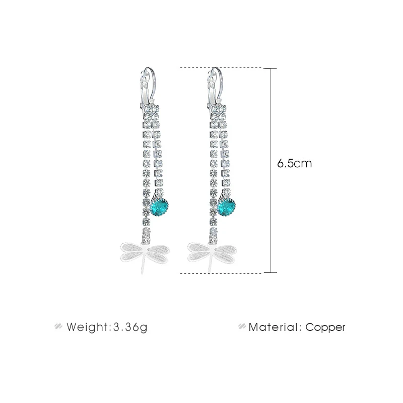 

QW-EH020 Womens Fashion Korean Earrings Jewelry for Women Gift Butterfly Earrings for Women 2020 Dangle Earrings