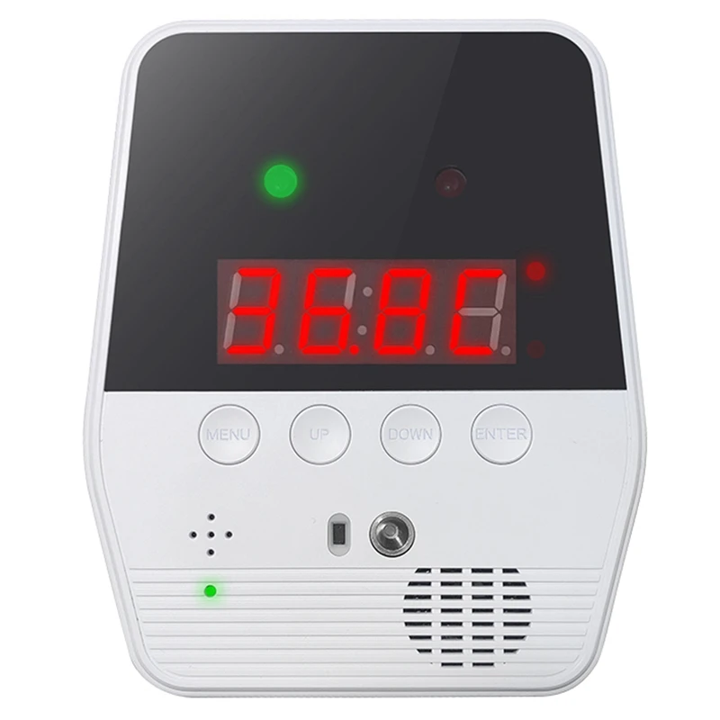 

Infrared Thermometer Contactless Forehead Thermometer Wall-Mounted Body Infrared Temperature LCD Display