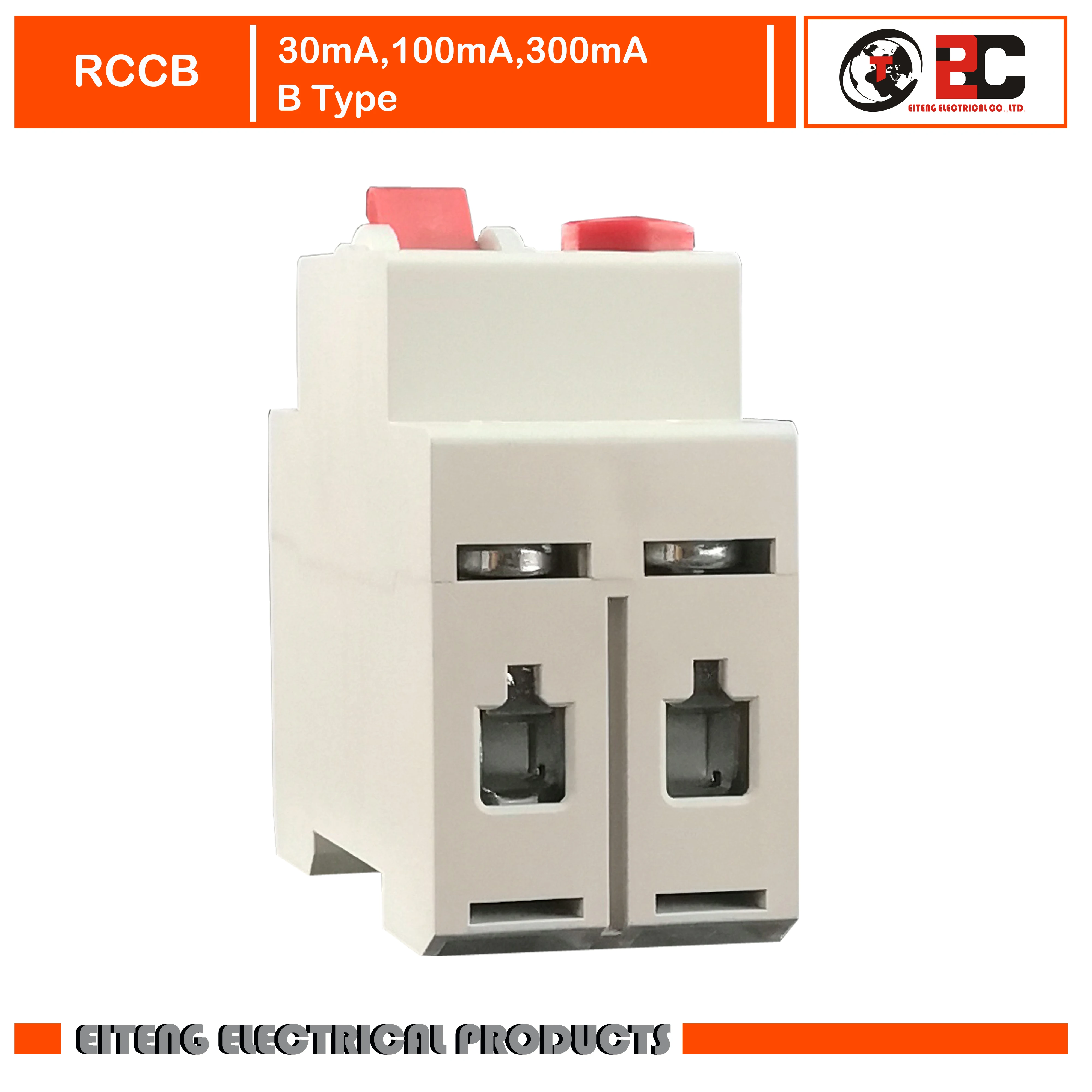 Автоматический выключатель RCCB тип 230/240 В 50 Гц/60 Гц остаточный ток 6A 10A 16A 25A 32A 40A 50A 63A