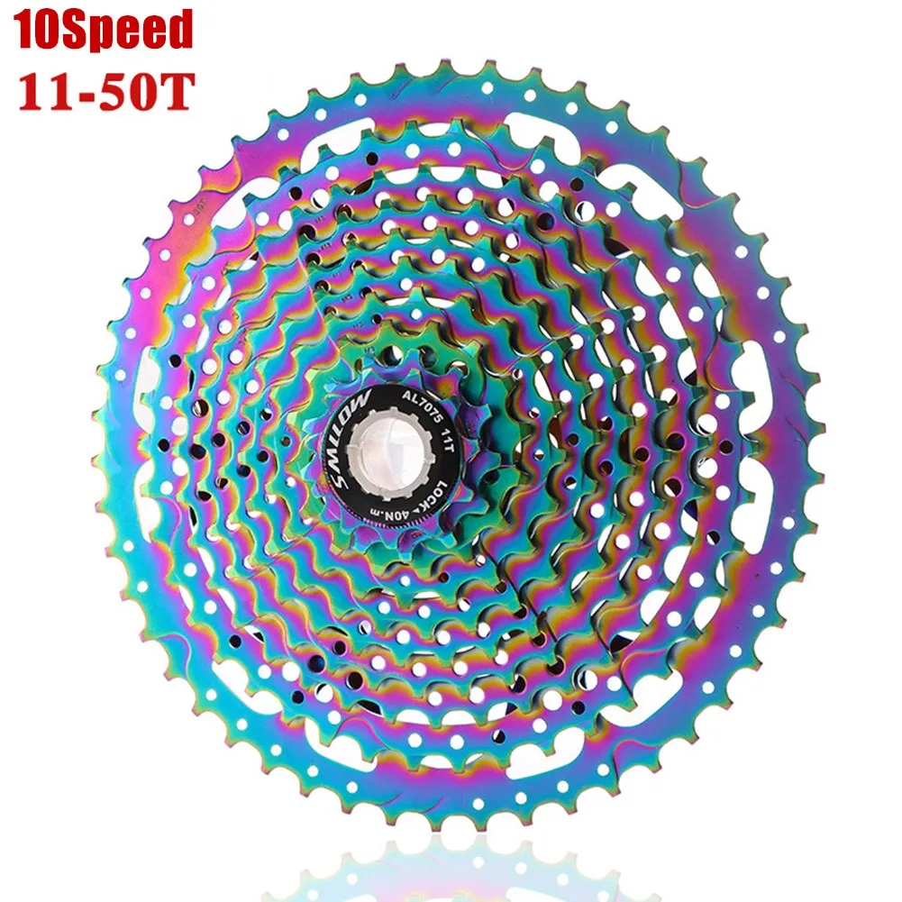

Запчасти Freewheel Радуга Замена 10-скорость 11-50T аксессуары Велоспорт