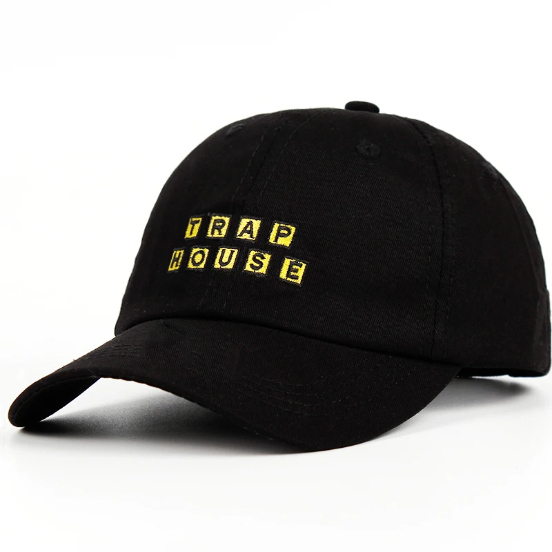 

TRAP HOUSE dad hat Digital couple 100% Cotton embroidery Baseball Cap Snapback Unisex Fashion outdoor leisure caps