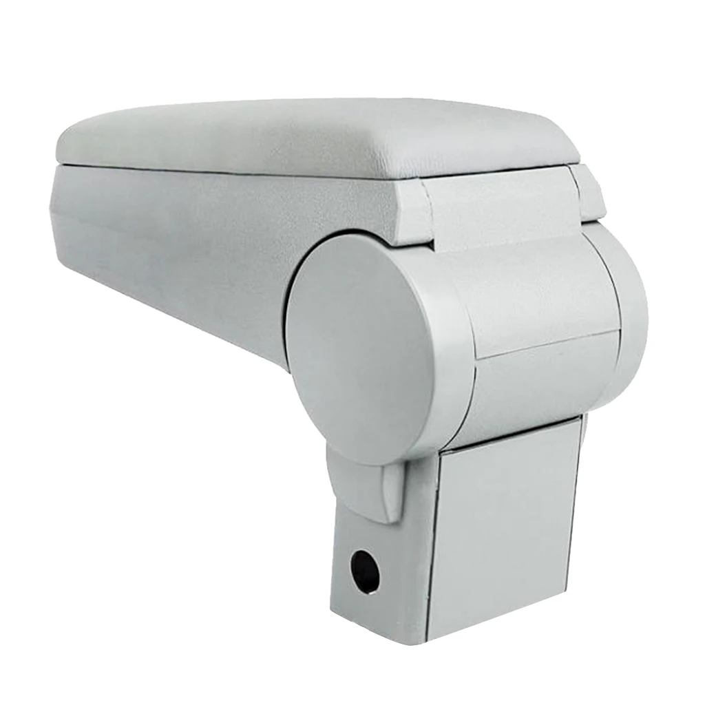 Подлокотник центральной консоли из искусственной кожи серого цвета для 1998 2007 VW