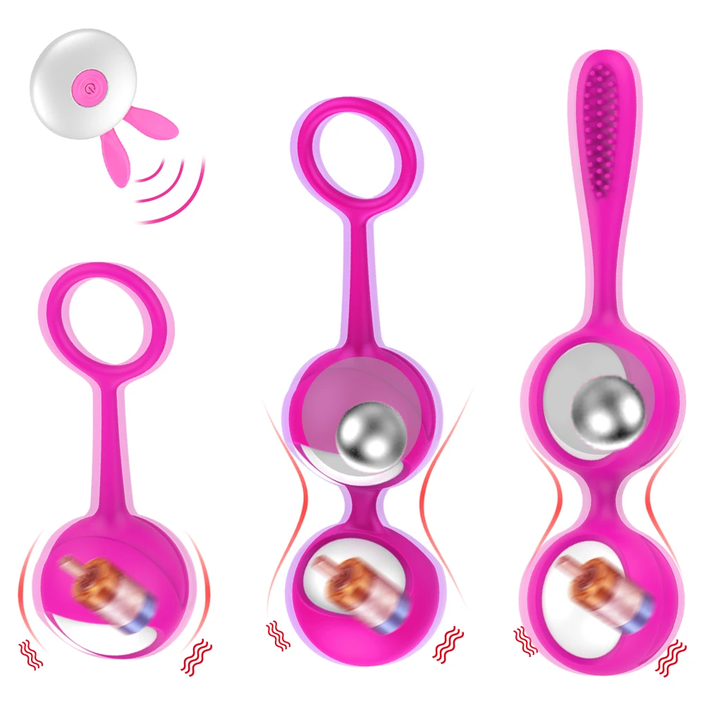 Безопасный силиконовые вагинальные умный мяч Кегеля влагалище затянуть