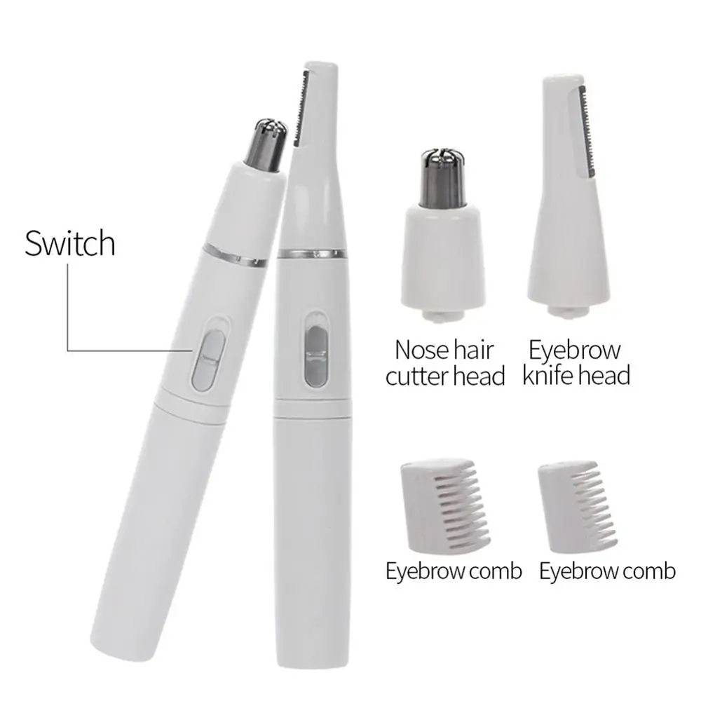 4 в 1 Электрический триммер для бритья волос моющаяся Безопасная бритва ухода за