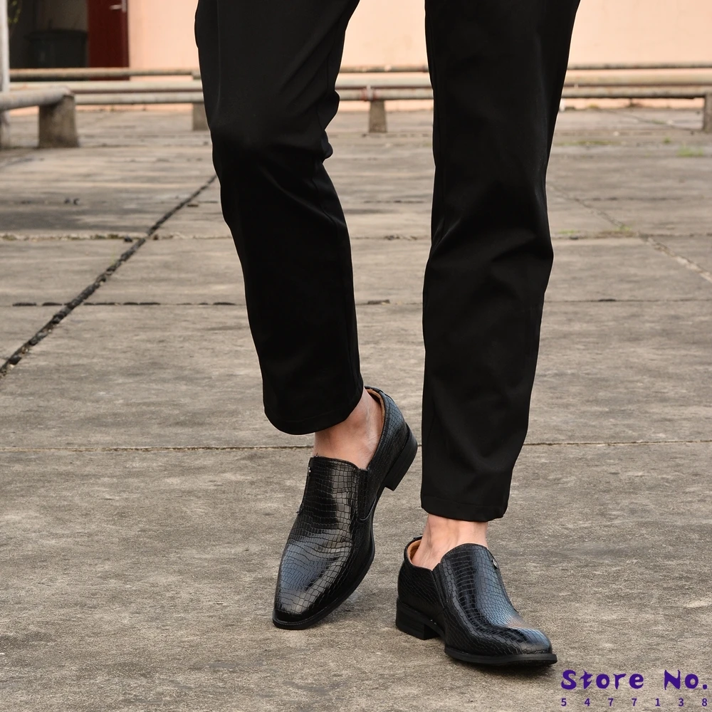 

40~46 men leather shoes comfortable Stylish business Gentleman's mens shoes #KD6263C1