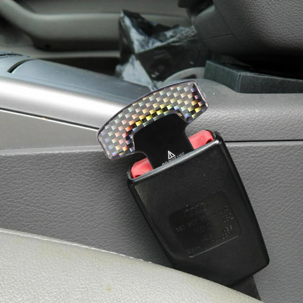 Удлинитель для ремня безопасности 1 шт. пряжка блокировки из углеродного волокна