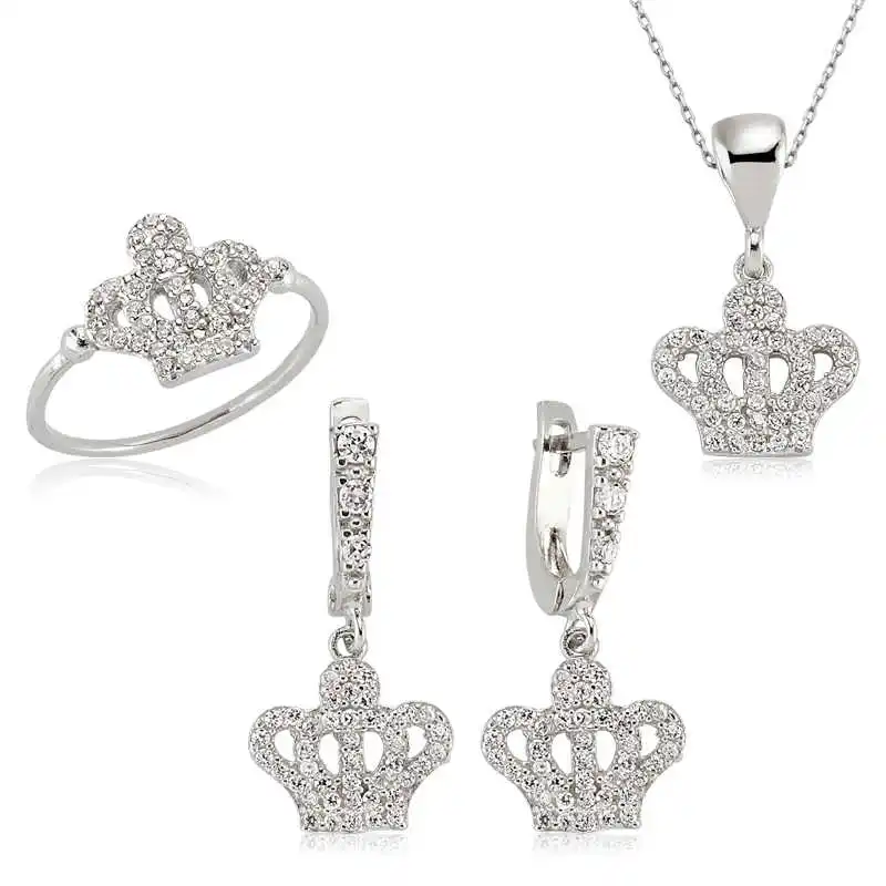 

Silverlina Silver Queen Crown Women 'S Set
