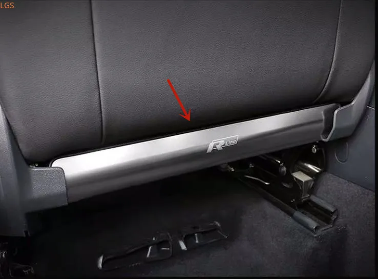 

For Volkswagen CC 2019-2020 stainless steel Seat Anti-kick board Decorative strip Anti-scratch protection decoration Car styling