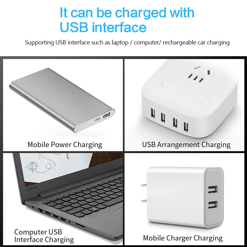 Умное зарядное устройство с USB 18650 для перезаряжаемых литий-ионных аккумуляторов