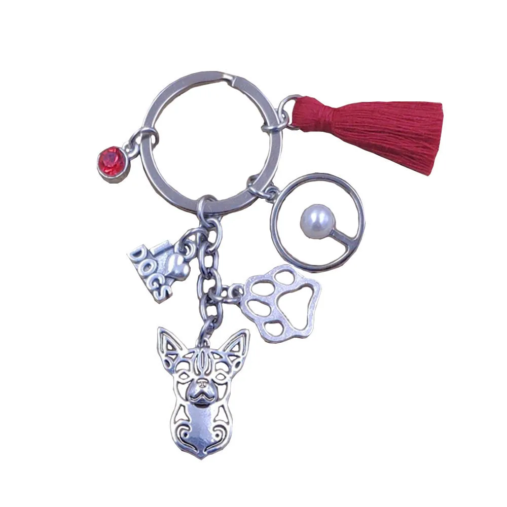 Кошелек для чихуахуа собаки животных новый милый стиль от солнца брелок ключей