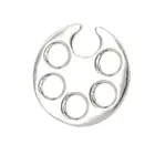 Палитра Цветов для дизайна ногтей, рандомная пластина, инструмент для дизайна ногтей, кольцо на палец, смешивающая палитра цветов для рисования ногтей, оборудование для нейл-арта