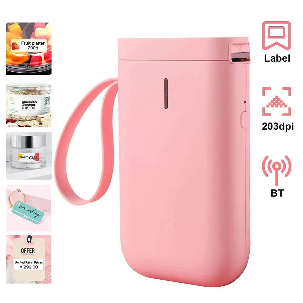 Мини Bluetooth-совместимый беспроводной принтер для этикеток D11 портативный