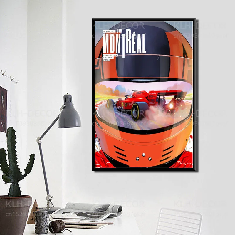 S217 формула гоночный автомобиль Айртон Сенна Плакат Картина маслом водитель