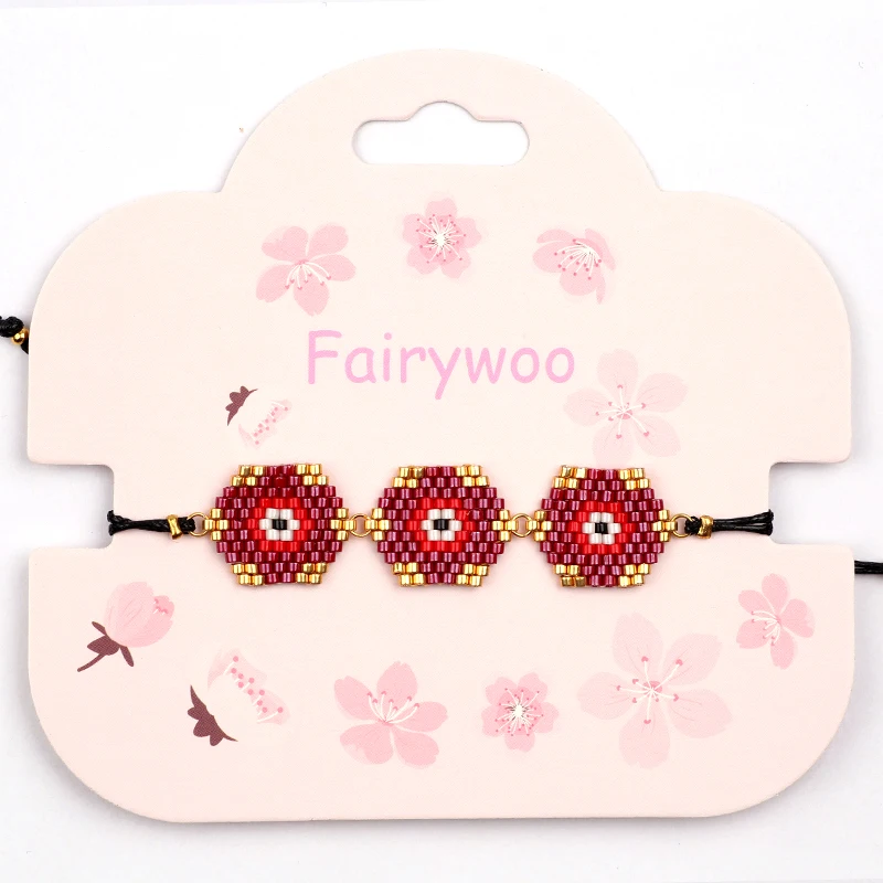 FAIRYWOO браслет с красными глазами браслеты дружбы подарочный набор для женщин