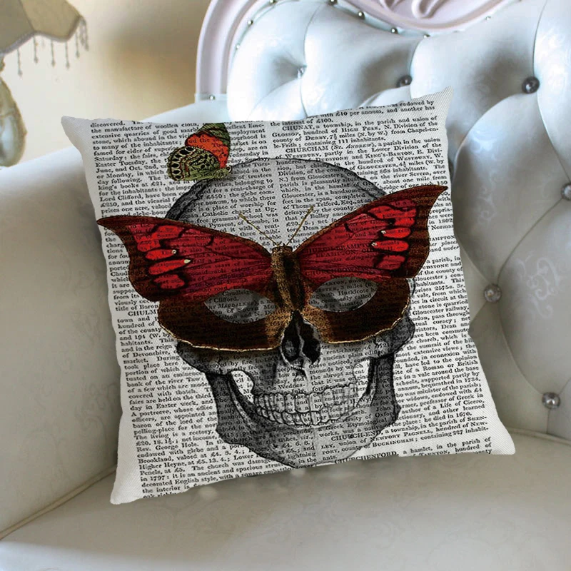 Чехол для Хэллоуина модель украшения дома накидка на талию чехол дивана льняная