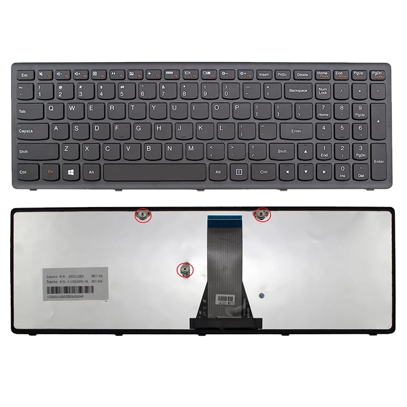 Оригинальная новая клавиатура US для Thinkpad ноутбука Clevo Dns intelbra Lenovo G500S G505S S500 Z510 Z505 -