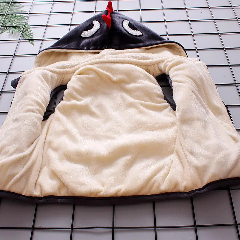 

Baby Boys Cotton Clothes Winter Children Print Add Velvet Vest T Shirts Coat Pants 3Pcs/Sets Infant Kids Fashion Warm Tracksuits