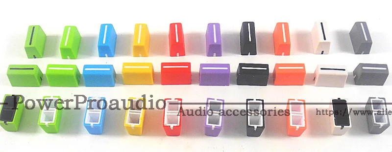 30 шт. колпачок фейдера прямой скользящий потенциометр крышка/22 мм * 14 для RANE TTM-54 56