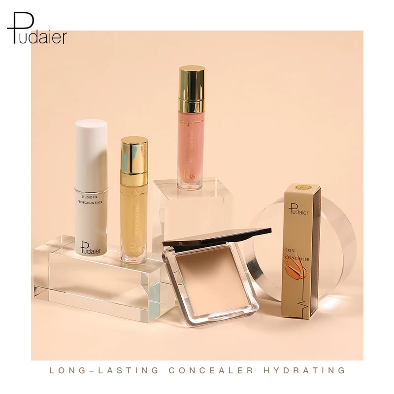 Pudaier основа для макияжа лица крем кожи бронзер пудра жидкий консилер