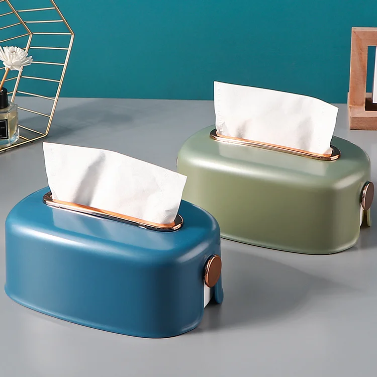 

Nordic Modern Tissue Boxes Storage Simple Creative Plastic Tissue Boxes Living Room Decoration Boit E Mouchoir Home Items DH50ZJ