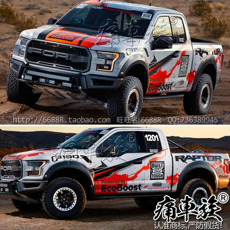 Автомобильная Наклейка для Ford Raptor F150 внешняя декоративная наклейка