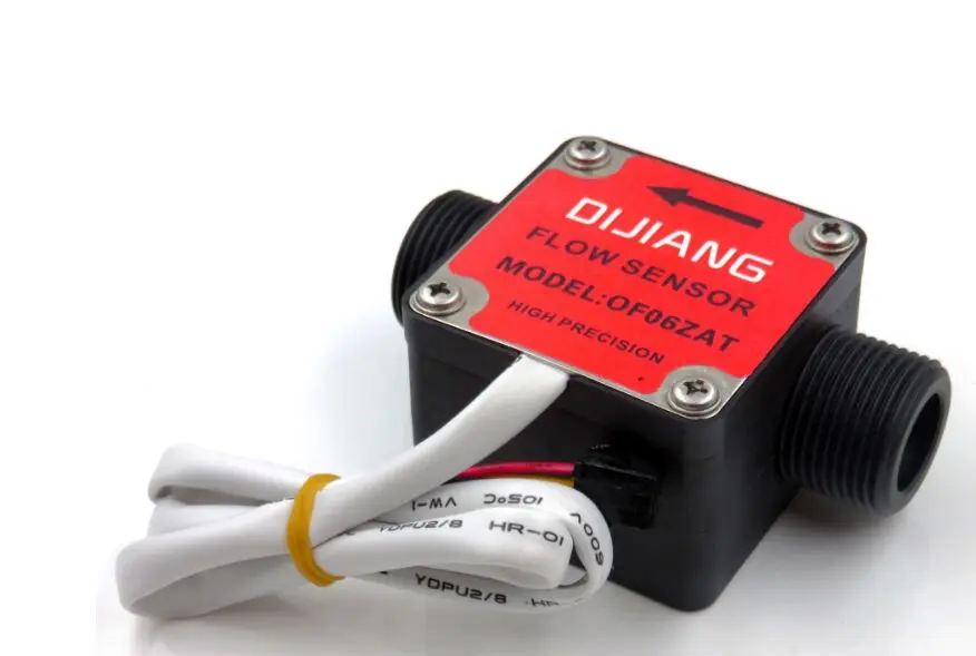Пластиковый расходомер с овальной шестерней 3/4 дюйма датчик для масла молока