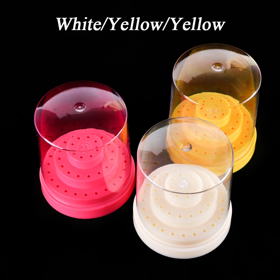 1 шт. 48 отделений сверла для ногтей держатель пустая коробка хранения стенд