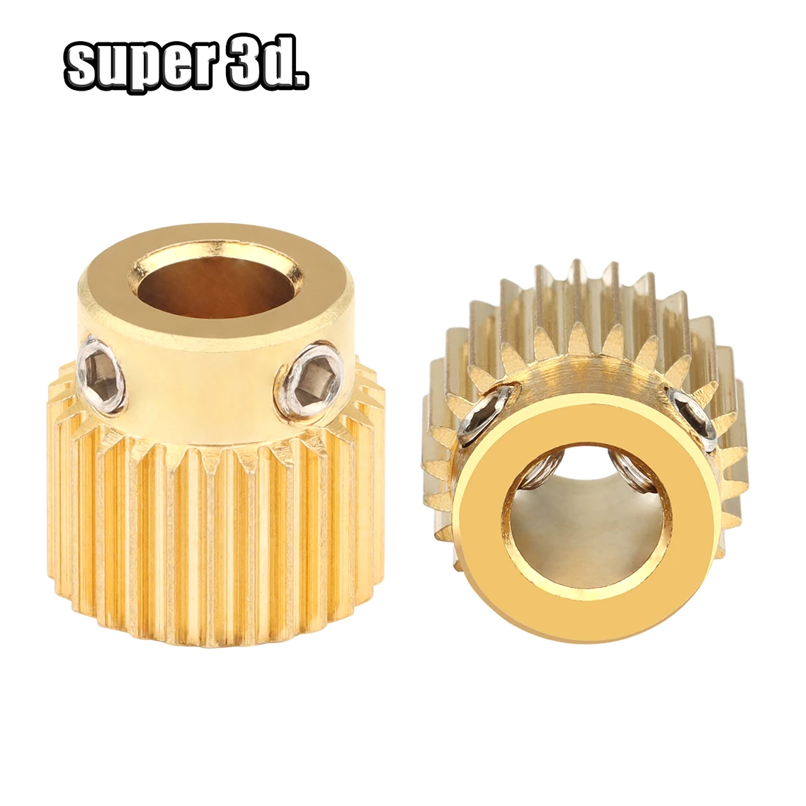 Части 3D принтера 40 зуб/26 зубчатое колесо экструдера Латунное для Cr 10 10S Reprap