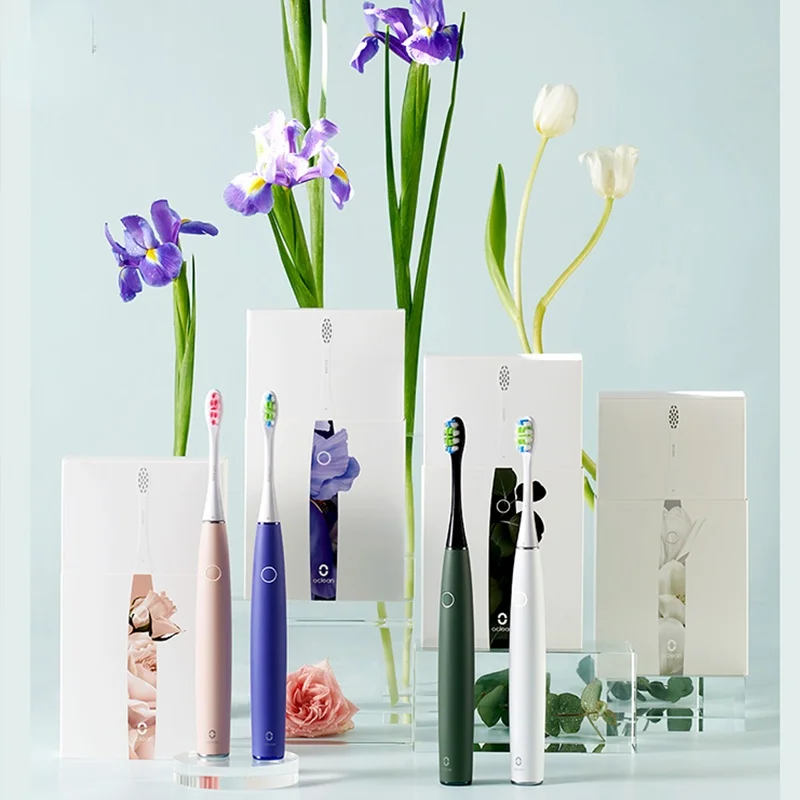 

Oclean Air 2 Sonic Mute Electric Toothbrush IPX7 Waterproof Fast Charging 3 Brushing Mode Quiet Sonic Smart Toothbrush for Adult